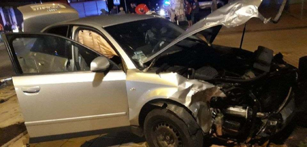 NA SYGNALE: Wypadek w centrum Kuźnicy [Zdjęcia]