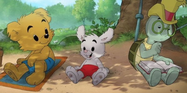 Zaproszenie na pokaz filmu “Miś Bamse na wulkanie”