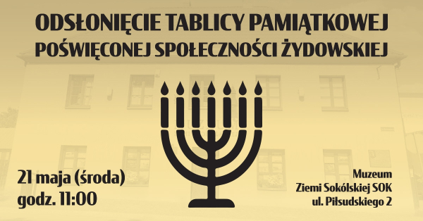 Odsłonięcie tablicy pamiątkowej poświęconej społeczności żydowskiej