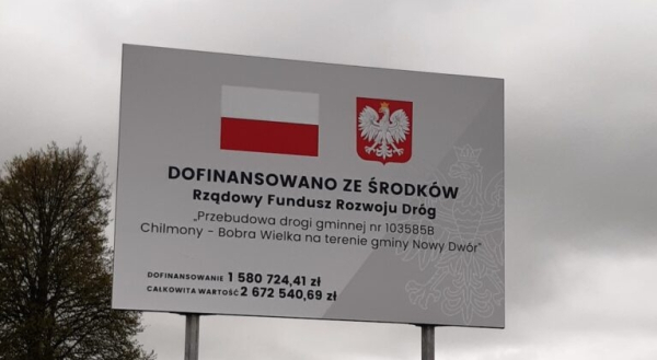 Przebudowa drogi gminnej Chilmony-Bobra Wielka [Zdjęcia]