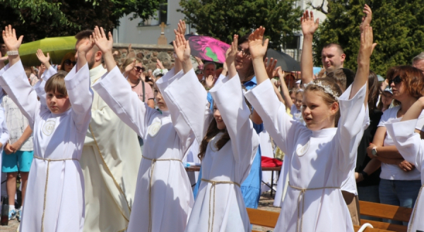 XII Pielgrzymka Dzieci Pierwszokomunijnych do Sanktuarium Najświętszego Sakramentu w Sok&oacute;łce