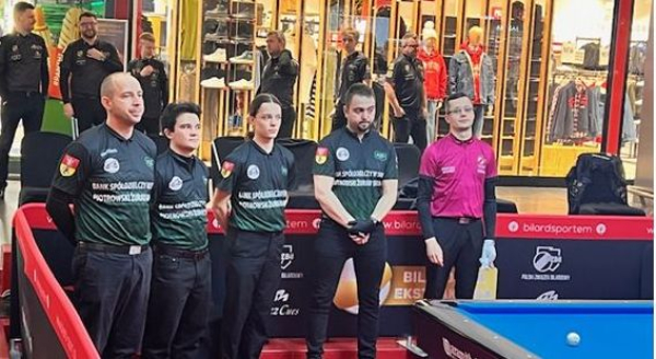Bilardowa Ekstraklasa:mocny start drużyny Banku Sp&oacute;łdzielczego w Sok&oacute;łce &ndash; Piotrowski Żuraw Białystok
