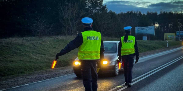 Ponad 900 kontroli trzeźwości w powiecie sok&oacute;lskim. Nietrzeźwy kierowca i rowerzysta zatrzymani