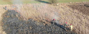 NA SYGNALE: Pożar na ulicy Dolnej w Sokółce [Film, DRON]