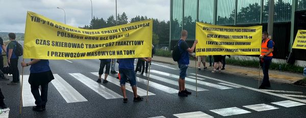 Pokojowy protest maszynistów również w Podlaskiem