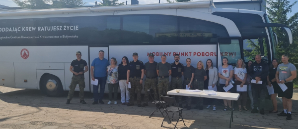 Akcja honorowego oddawania krwi w Szudziałowie
