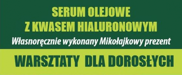 Warsztaty dla dorosłych - zrób sobie prezent mikołajkowy