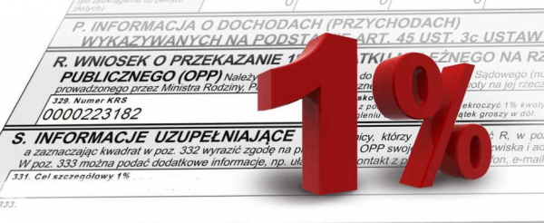 Padł nowy rekord w przekazywaniu 1% podatku