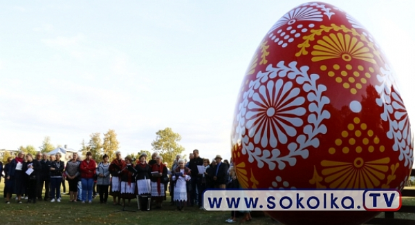 Gdzie jest największa pisanka w Polsce? Oczywiście w Lipsku! [Film]