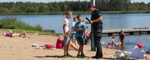 „Kręci mnie bezpieczeństwo” na terenie Sokółki