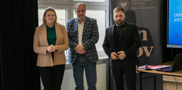 Narodowe Zjednoczenie Wojskowe tematem Przystanku Historia w Sok&oacute;łce.