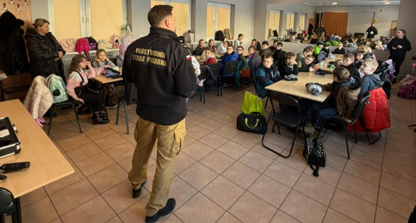 Sok&oacute;łka - pogadanka o bezpieczeństwie podczas zimowego wypoczynku