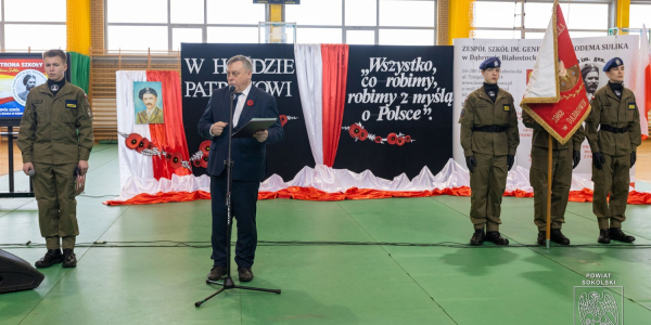 Dzień Patrona w Zespole Szk&oacute;ł im. gen. Nikodema Sulika w Dąbrowie Białostockiej