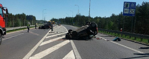 NA SYGNALE: Wypadku na drodze krajowej nr 19, w okolicy Świętej Wody