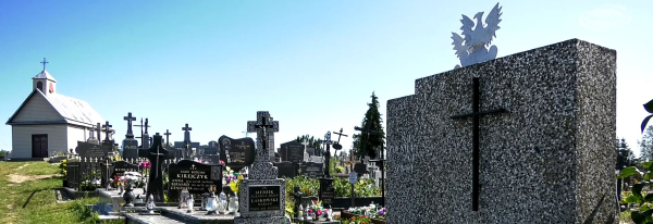 Nowe oblicze cmentarza w Dąbrowie Białostockiej – remont pomnika, nowa alejka i przebudowa kaplicy