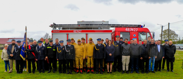 Strażacy ochotnicy doczekali się wymarzonego sprzętu.
