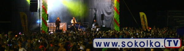 Występ zespołu "Akcent" podczas Gminnych Dożynek w Kuźnicy [Zdjęcia i Film]