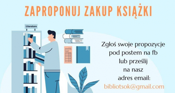 Biblioteka czeka na propozycje mieszkańców