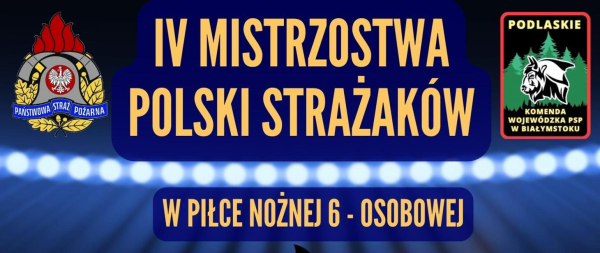 Strażacy w sześcioosobowym składzie staną do zmagań sportowych