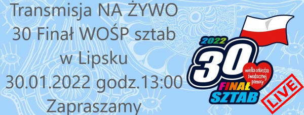 30. Finał Wielkiej Orkiestry Świątecznej Pomocy sztab w Lipsku [RETRANSMISJA]