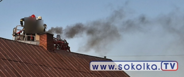 NA SYGNALE: Pożar sadzy w Orłowiczach [Film i Zdjęcia]