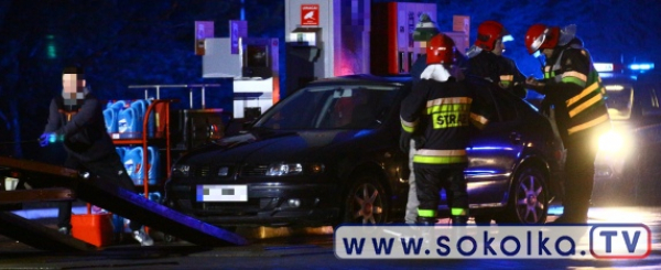 NA SYGNALE: Wyciek gazu na stacji paliw w Sok&oacute;łce [Zdjęcia]