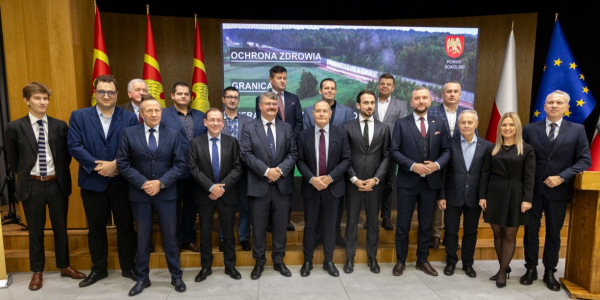 Powiat sok&oacute;lski na granicy bezpieczeństwa &ndash; wyzwania regionu przedstawione delegacji europejskiej