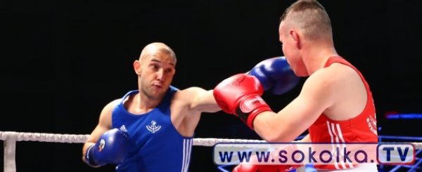 Sokółka Boxing Show: Pierwsza walka wieczoru, Policjant kontra Przedsiębiorca [Zdjęcia]