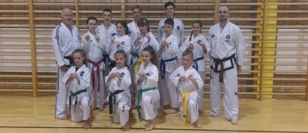 Egzamin taekwon-do w Dąbrowie Białostockiej [Zdjęcia]