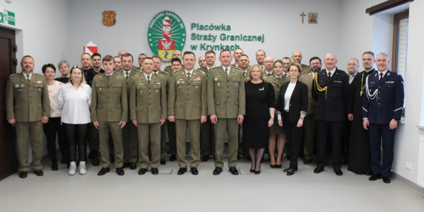 Zmiany kadrowe w Podlaskim Oddziale Straży Granicznej.