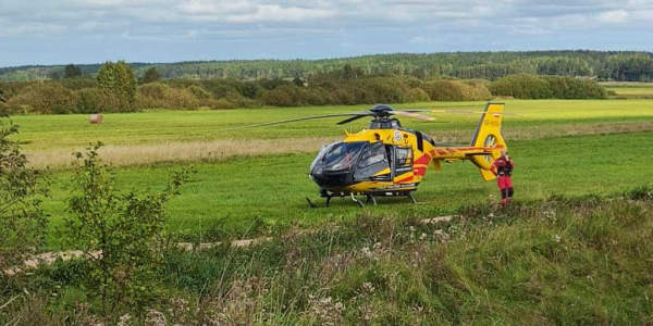 Kolizja drogowa między Ostrowiem a Harasimowiczami
