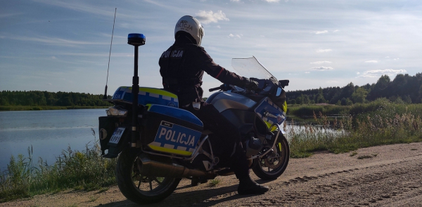 Motocyklisto - bądź bezpieczny na drodze!