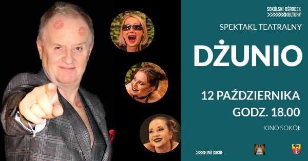 Zaproszenie na spektakl teatralny pt. Dżunio