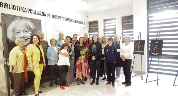 Pierwszy wernisaż Katarzyny Jackiewicz w Sok&oacute;łce