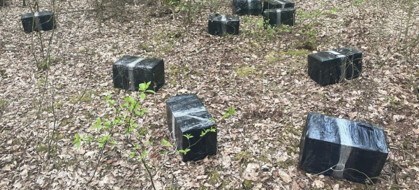 Papierosy przemycał w pralce