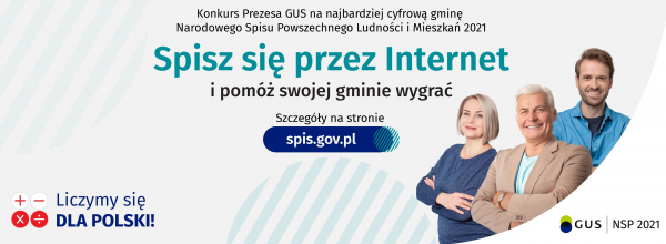 Spisz się przez Internet i pomóż swojej Gminie wygrać