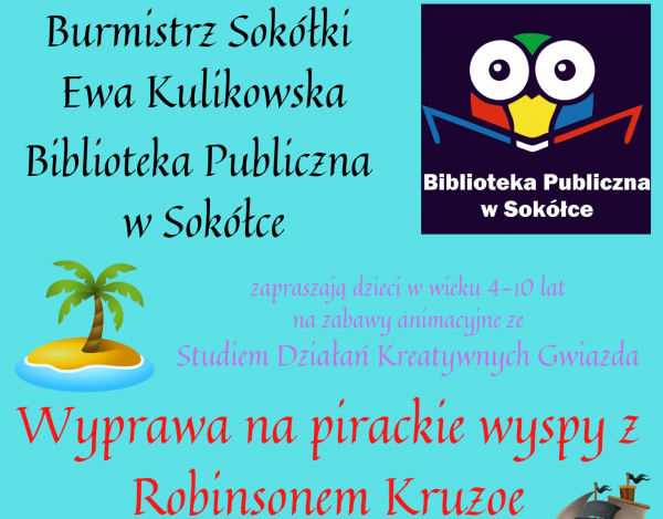 Zaproszenie na spotkanie z cyklu „Lato z biblioteką”