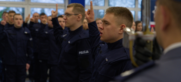 W szeregi Podlaskiej Policji wstąpiło 55 nowych funkcjonariuszy [Zdjęcia]