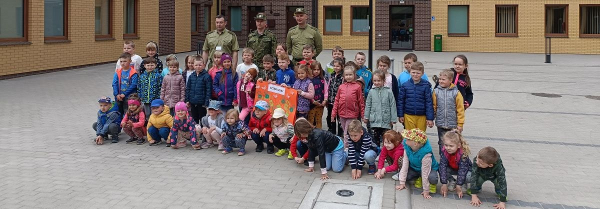 Zainteresowani służbą od najmłodszych lat