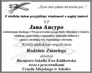 Wyrazy głębokiego współczucia