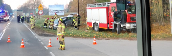 Kierowca Forda W Szpitalu po Nieustąpieniu Pierwszeństwa