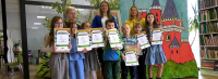 Dąbrowa Białostocka: Mistrzowie recytacji stanęli do zmagań w konkursie o tematyce baśniowej