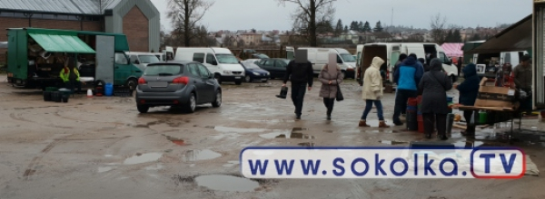 Sylwestrowy poniedziałkowy rynek w Sok&oacute;łce [Zdjęcia]