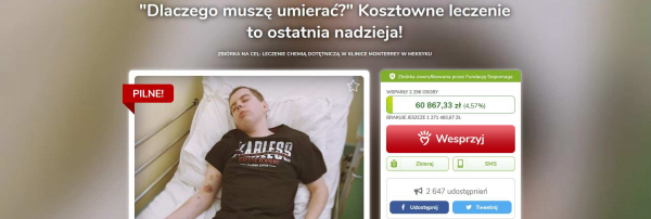 Adrian potrzebuje naszej pomocy