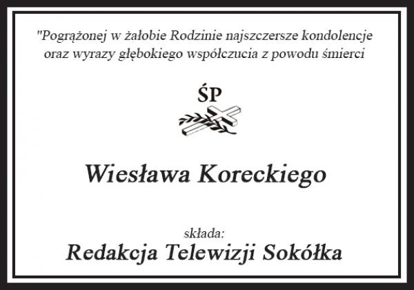 Najszczersze wyrazy współczucia i słowa wsparcia