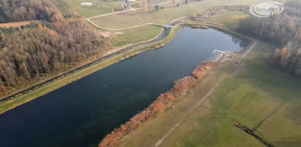 Początki infrastruktury nad zalewem Szumowo-Olszynka [Film]