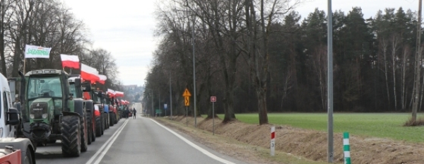 Kolejny strajk rolników na drogach