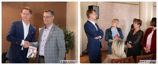 Spotkanie z dr Arturem Bartoszewiczem, kandydatem na Prezydenta RP w Sok&oacute;łce
