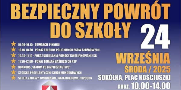 Sok&oacute;lska policja zaprasza na wyjątkowy festyn.