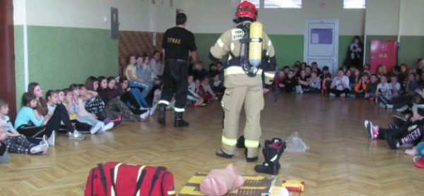 Bezpieczne ferie ze strażakami [Zdjęcia]